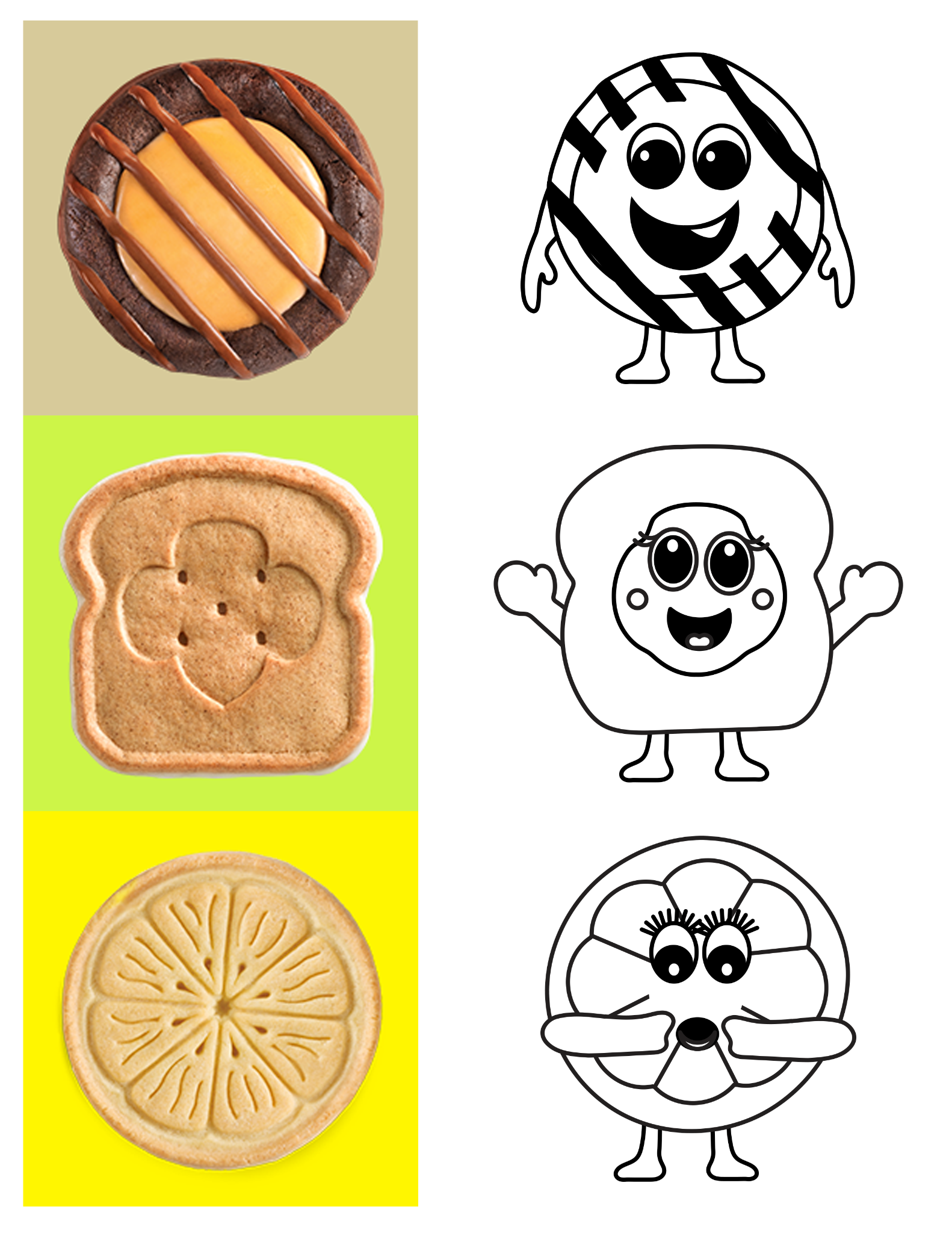 Third set of cookies character concepts